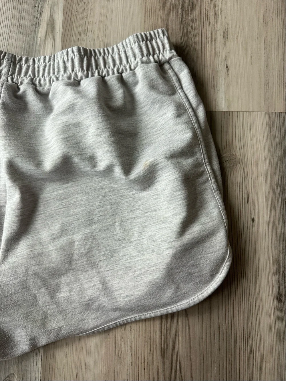 FRESRAL Heather Gray Athletic Dolphin Shorts - Elastic Waist - Size XL
